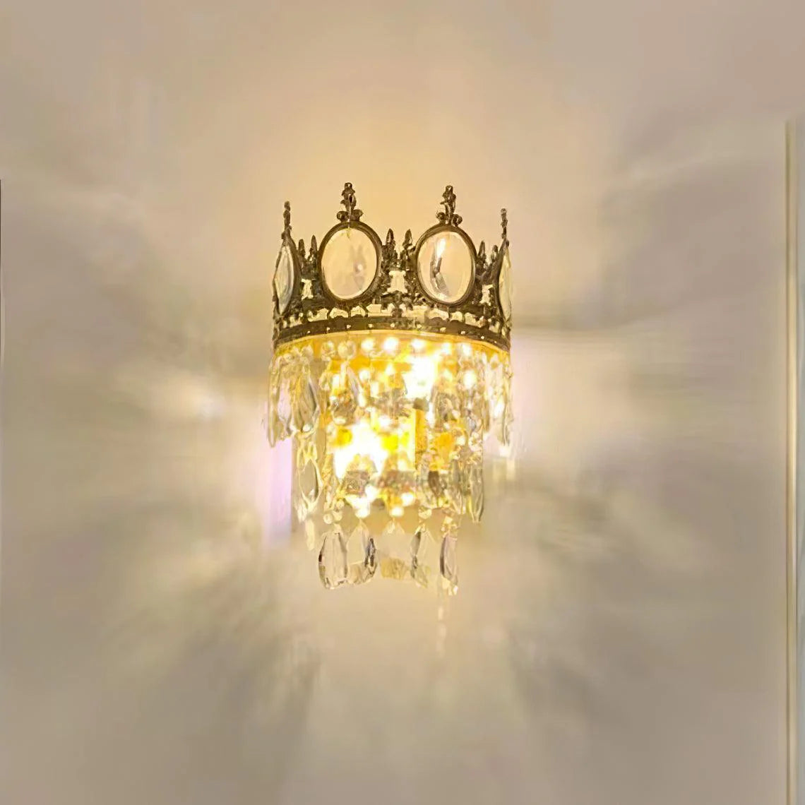 Vintage Crystal Wall Lamp - Yiarolight