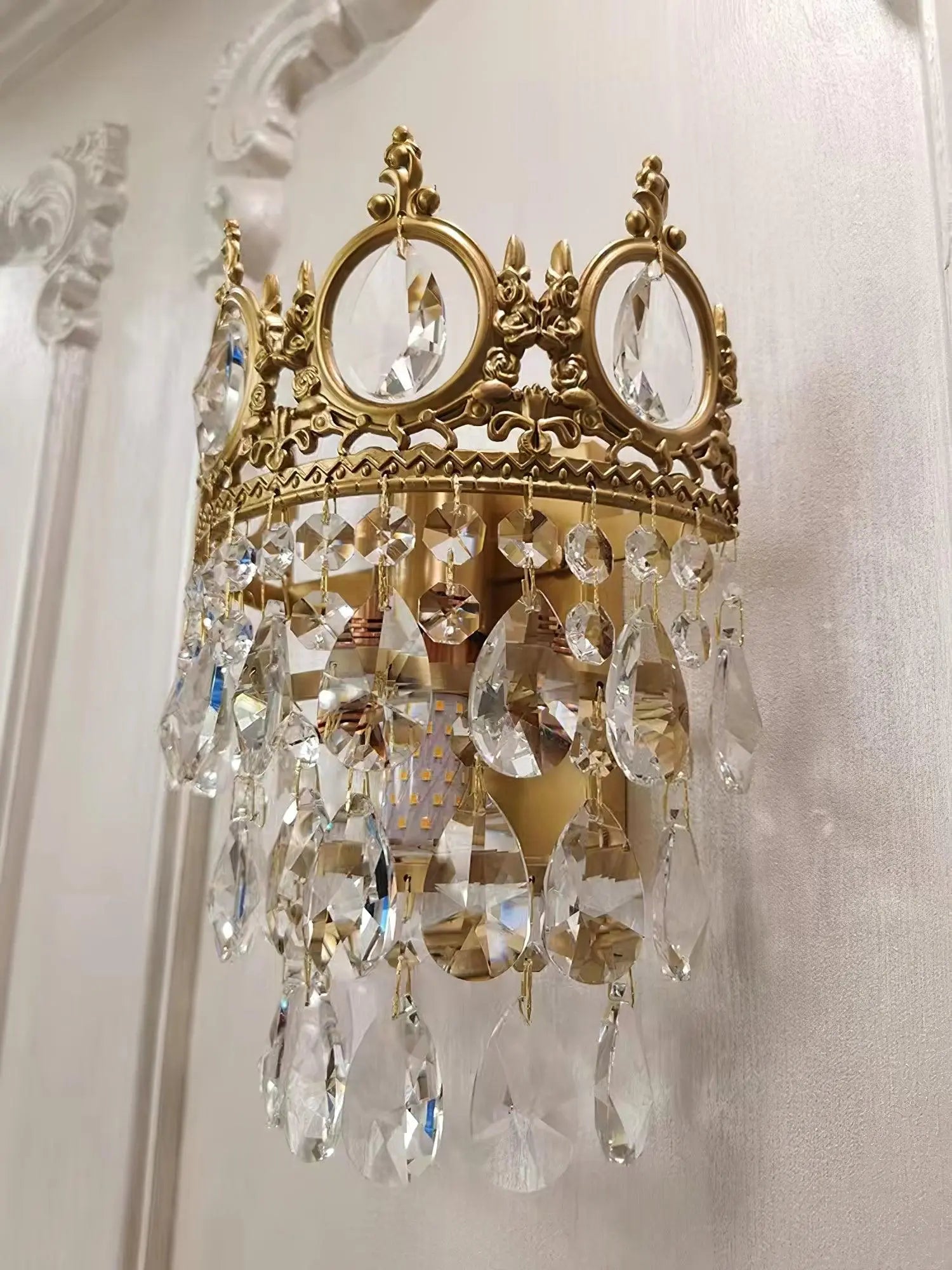 Vintage Crystal Wall Lamp - Yiarolight