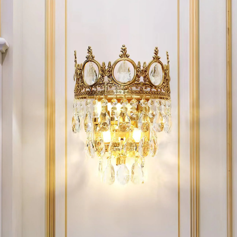 Vintage Crystal Wall Lamp - Yiarolight