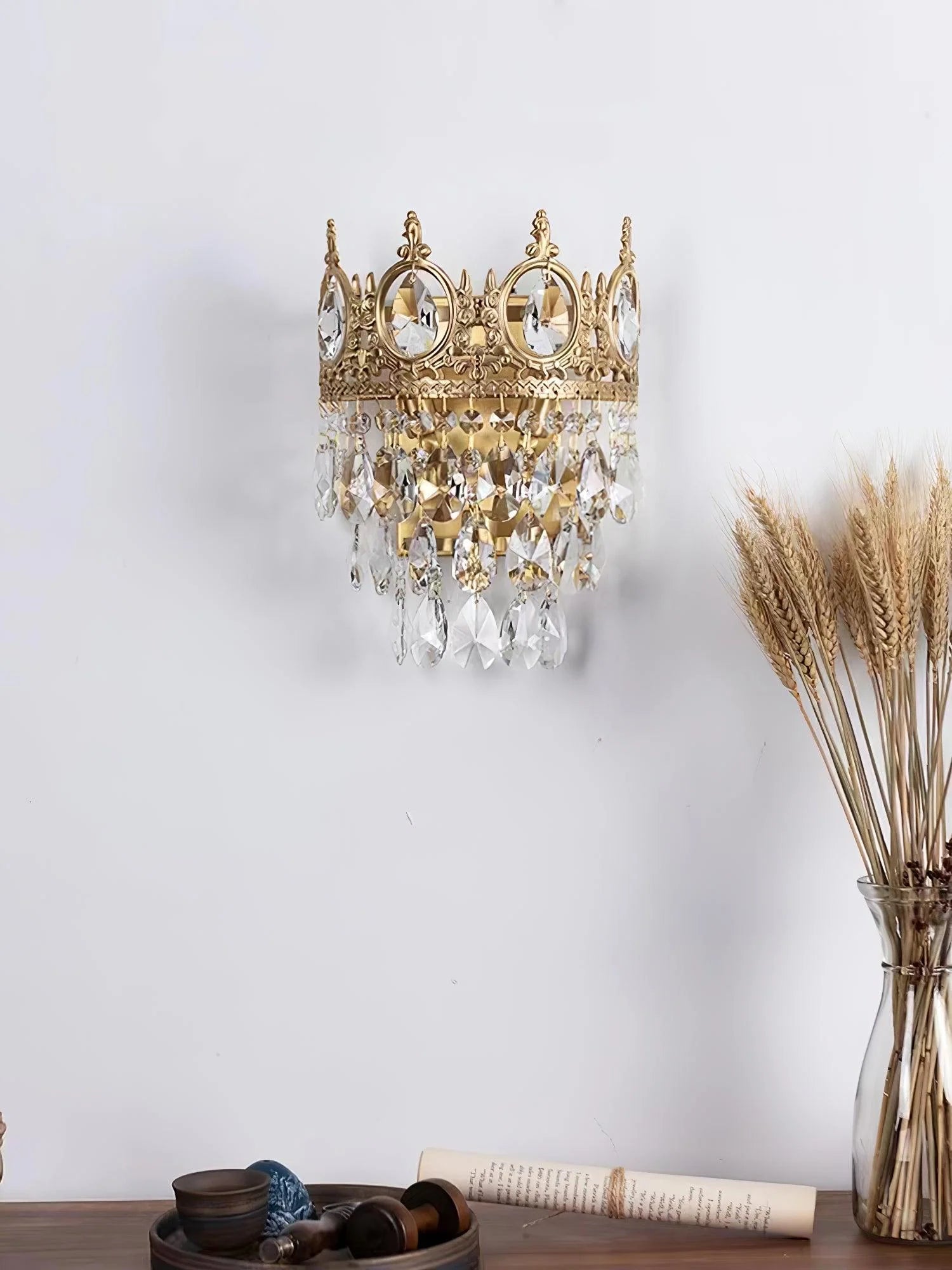 Vintage Crystal Wall Lamp - Yiarolight