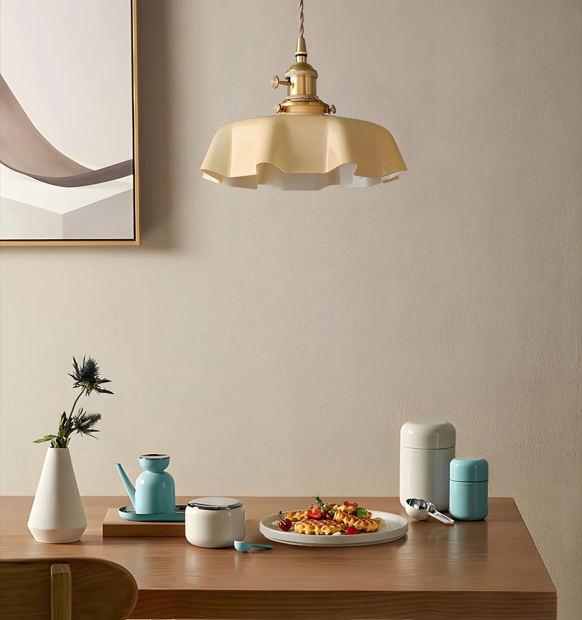 French Flower Pendant Light - Yiarolight