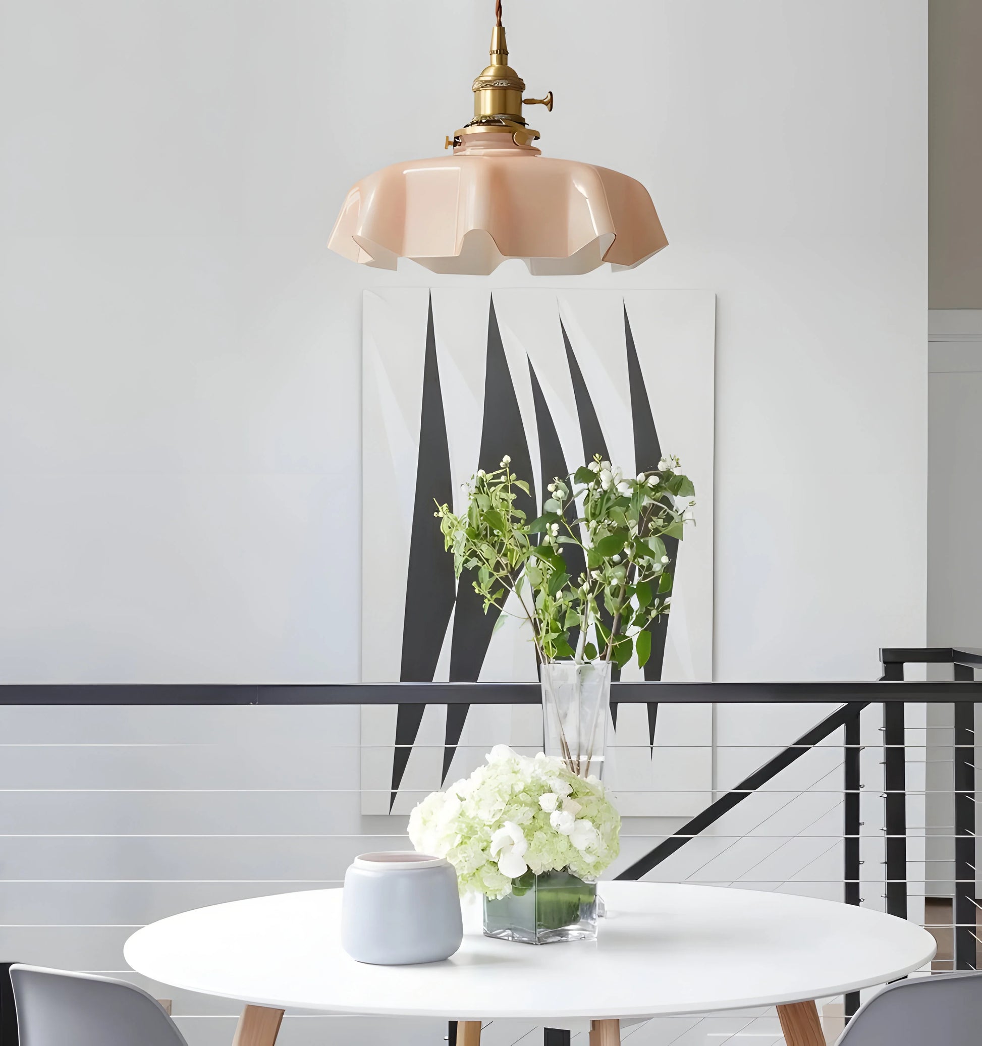 French Flower Pendant Light - Yiarolight