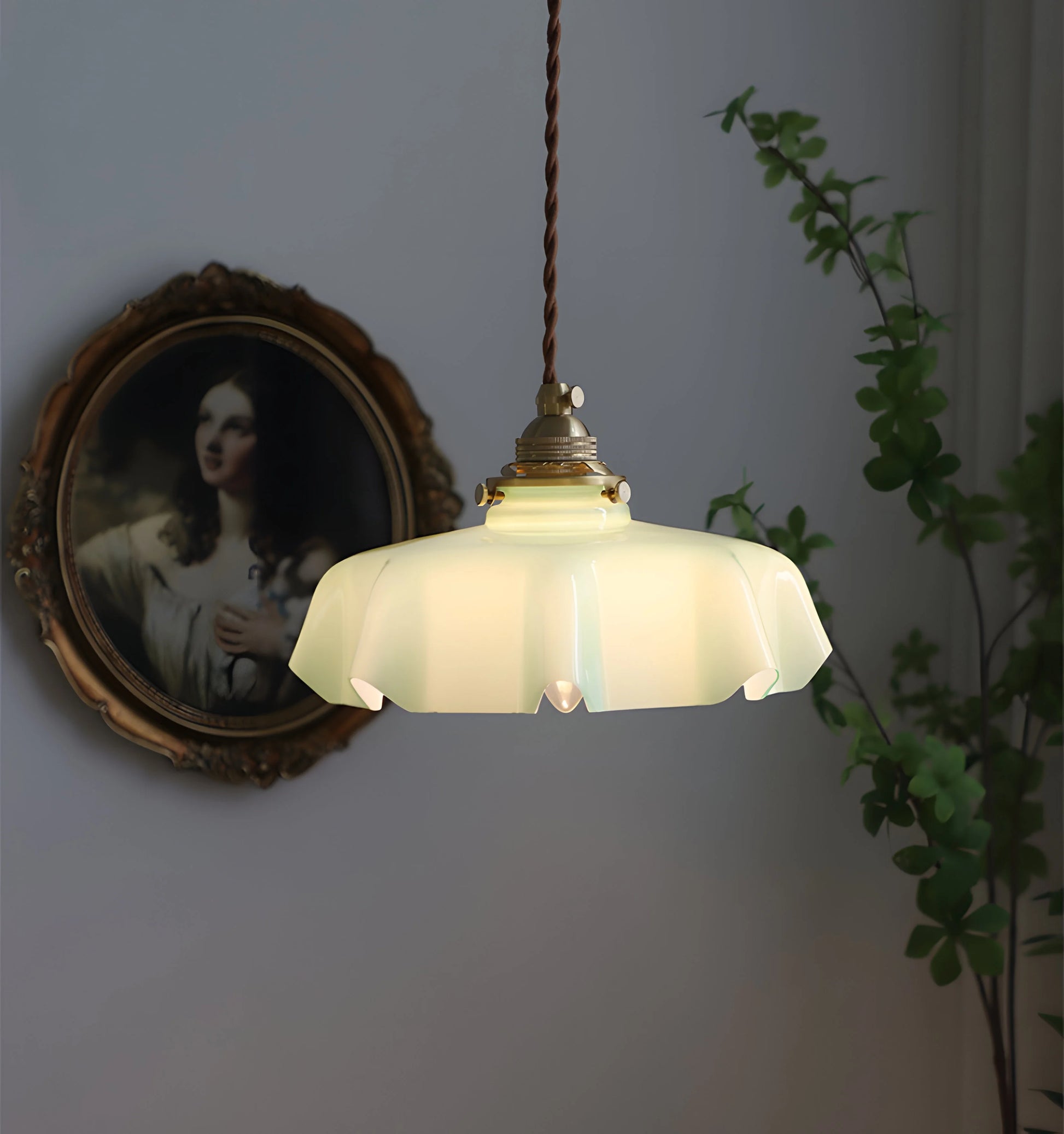 French Flower Pendant Light - Yiarolight