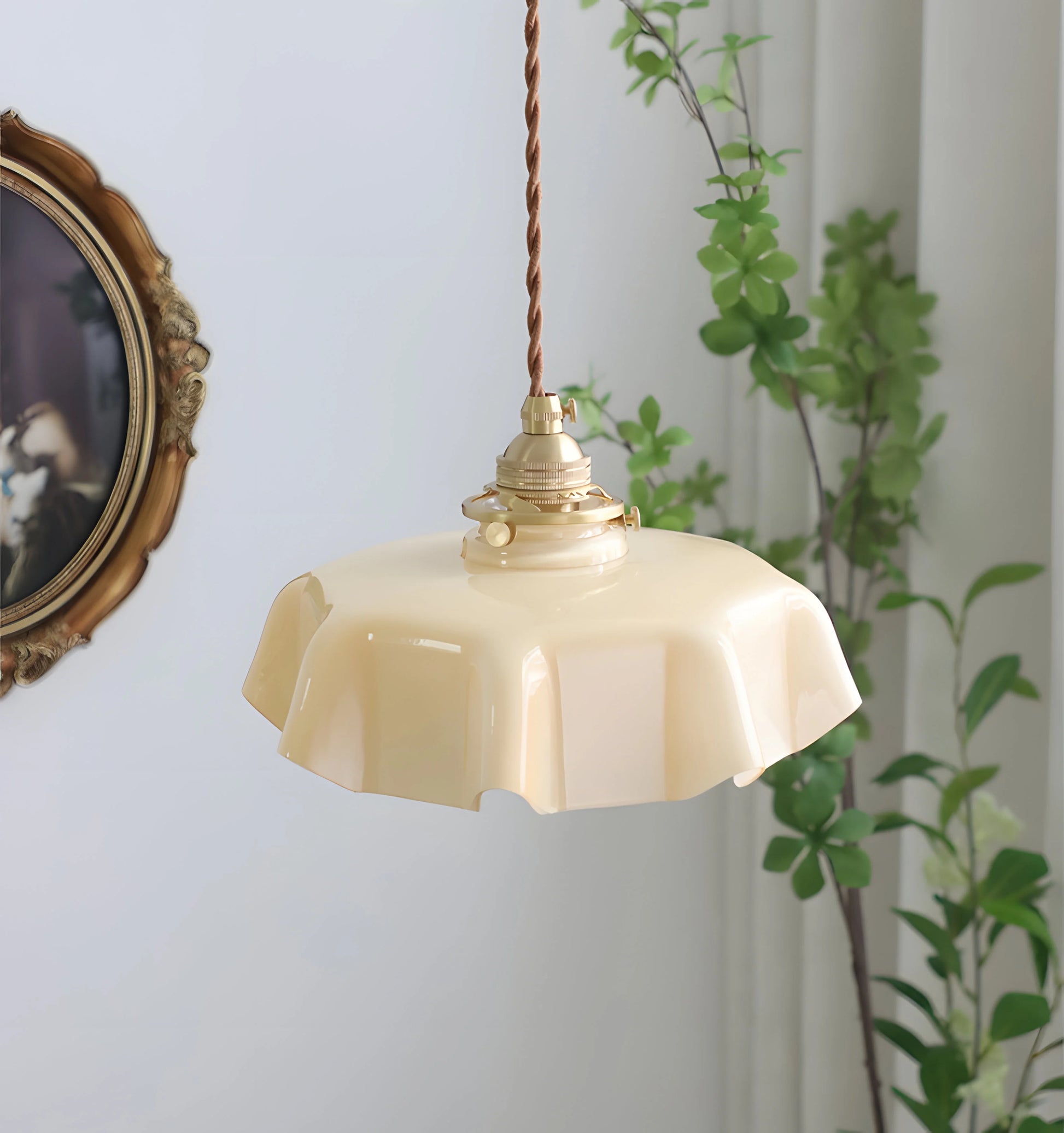 French Flower Pendant Light - Yiarolight