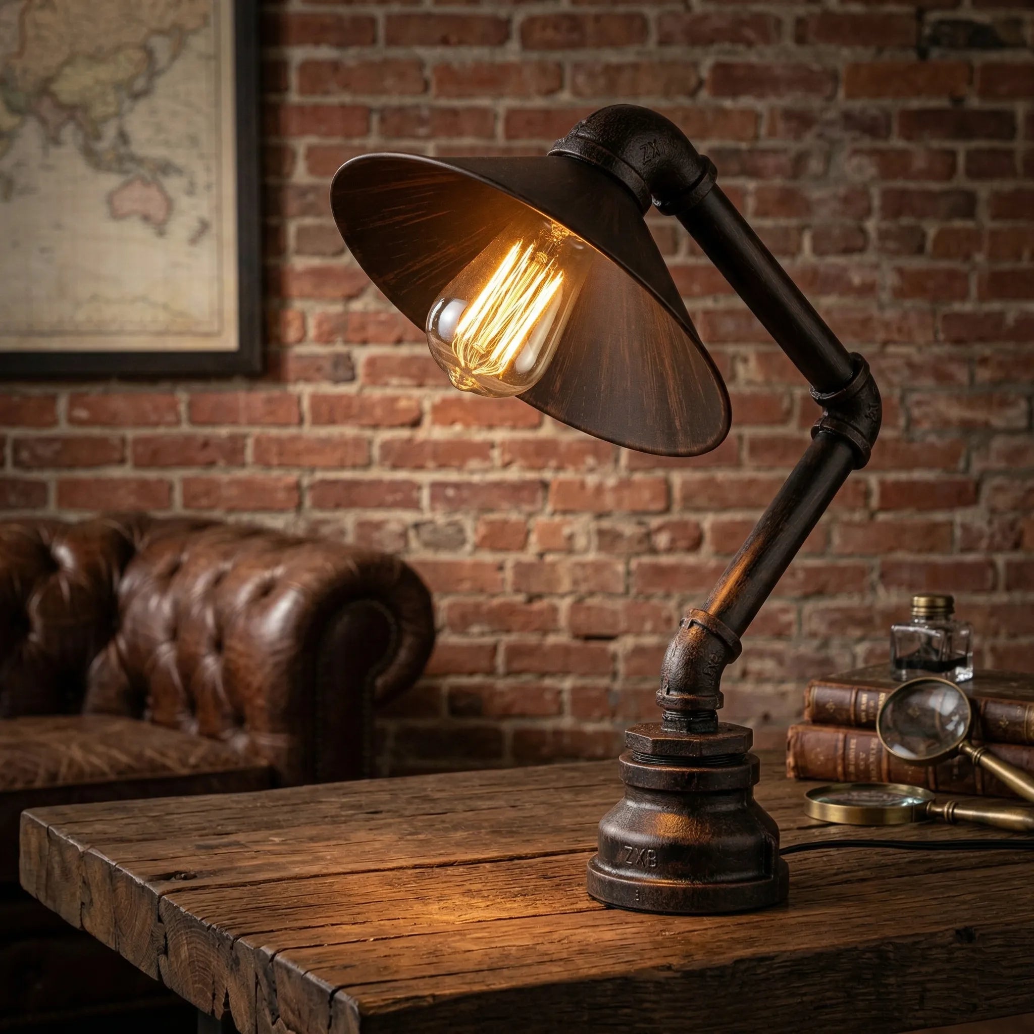 Pipe Table Lamp