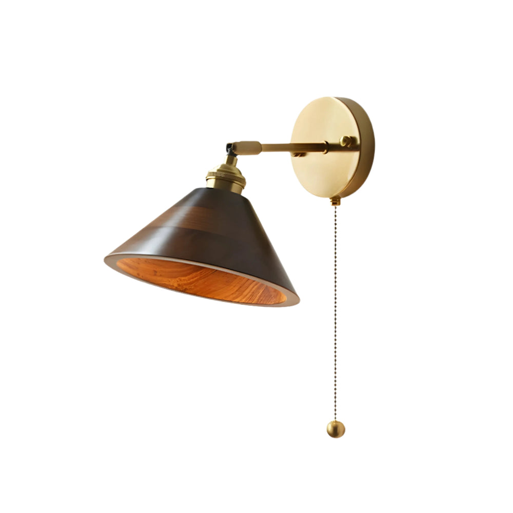 Vintage Wood Wall Lamp - Auraolight
