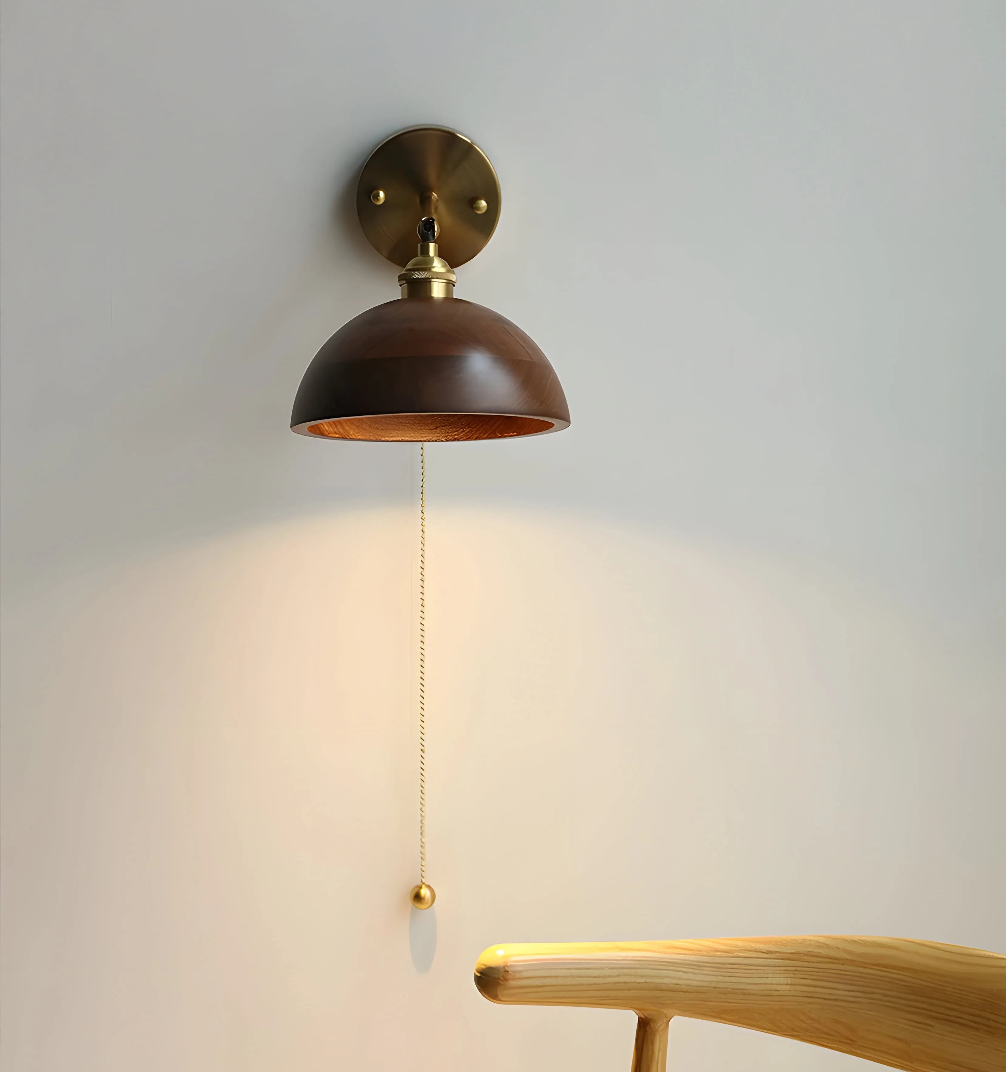 Vintage Wood Wall Lamp - Auraolight