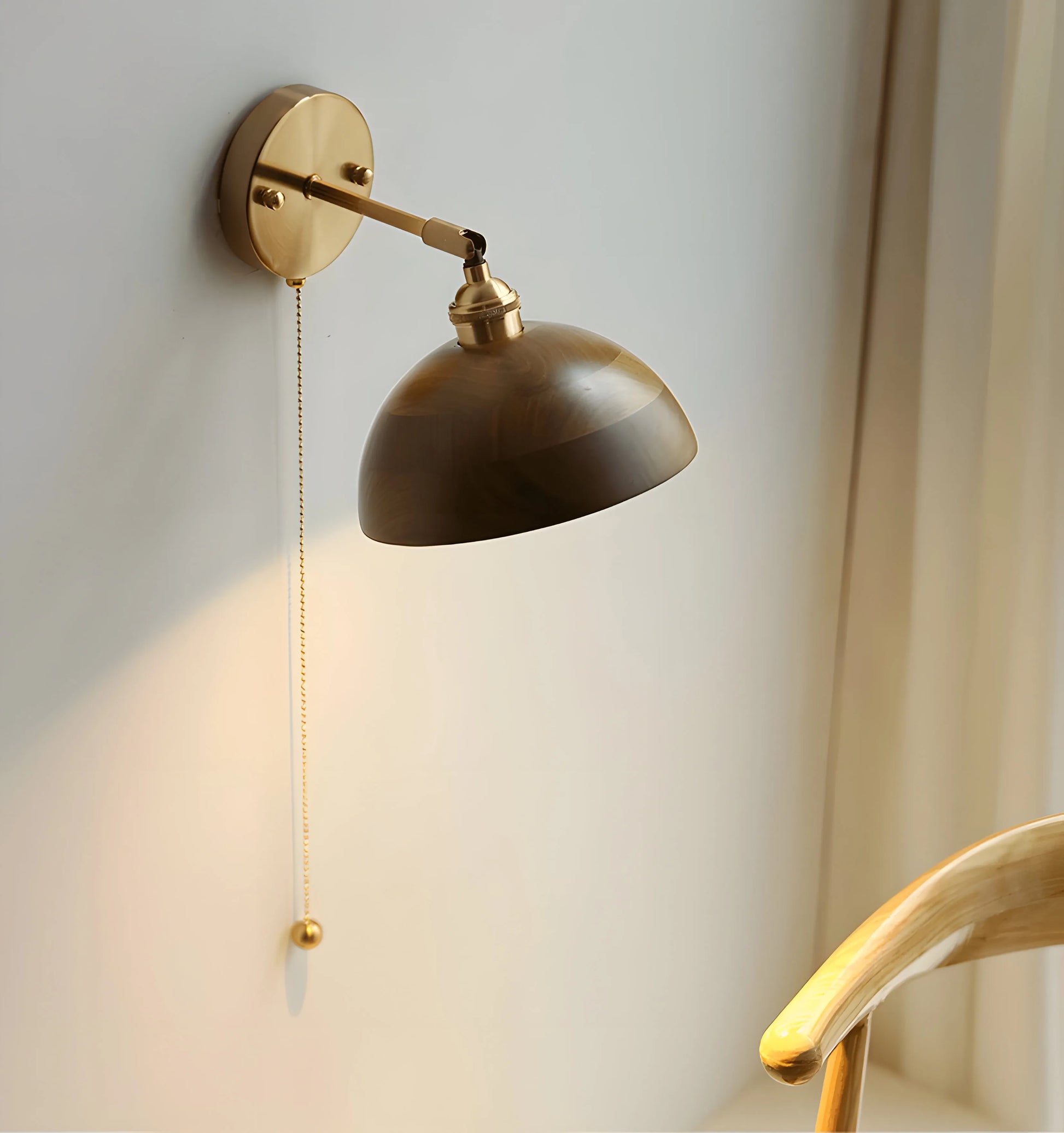 Vintage Wood Wall Lamp - Auraolight