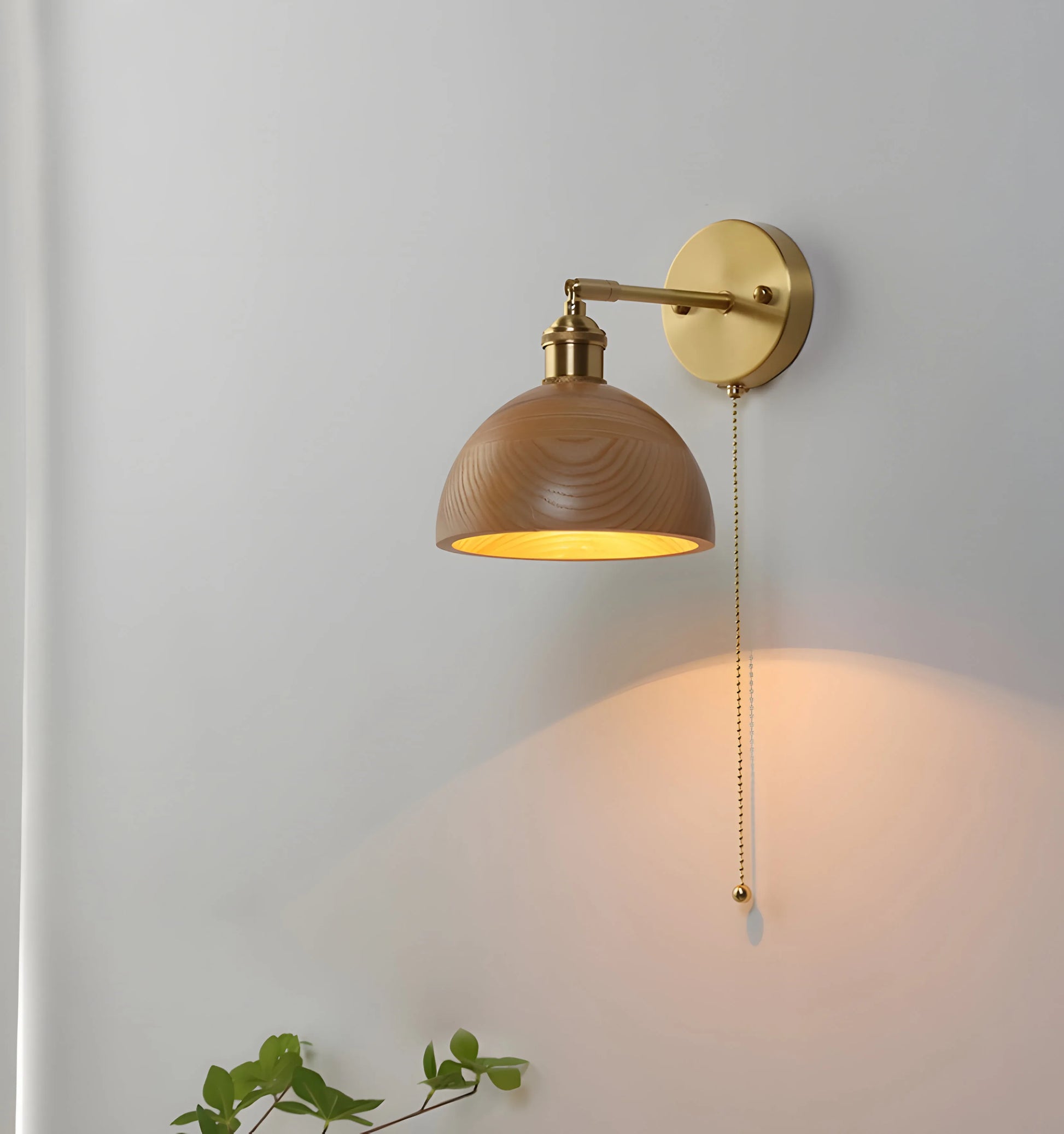 Vintage Wood Wall Lamp - Auraolight