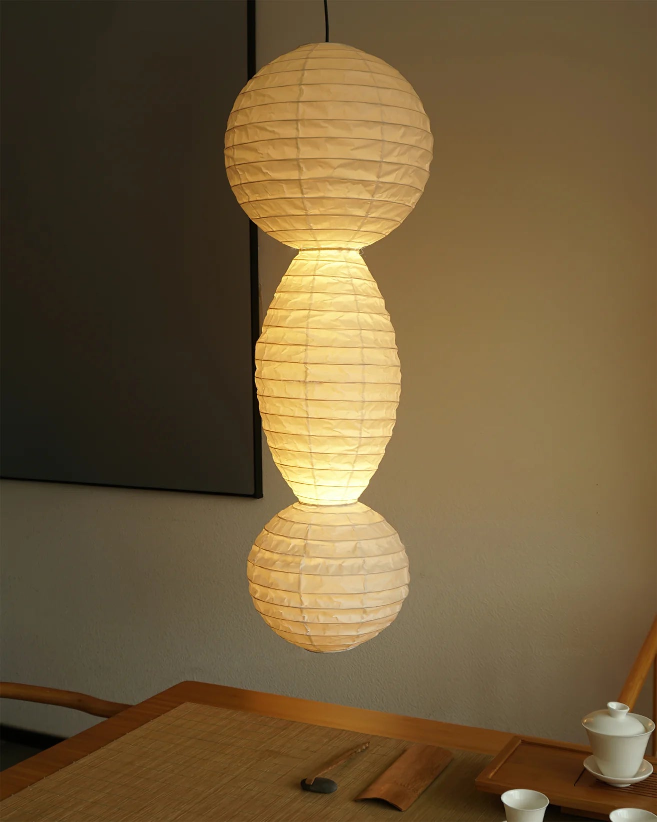 Washi Paper Tayo Pendant Lamp