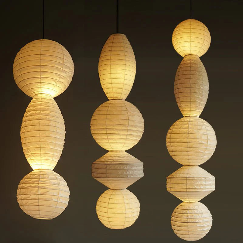 Washi Paper Tayo Pendant Lamp