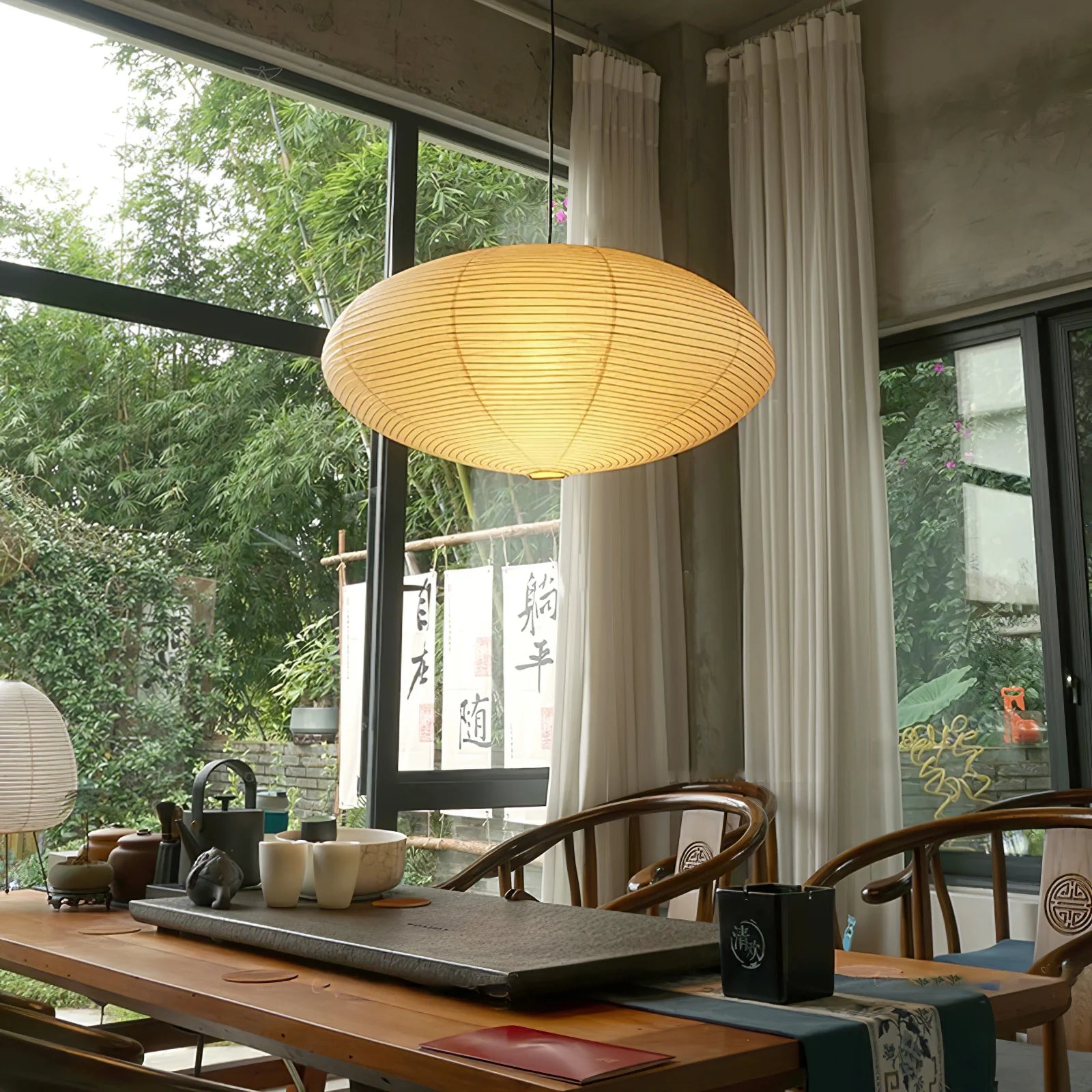 Washi Paper 15A 21A 26A Pendant Light - Yiarolight