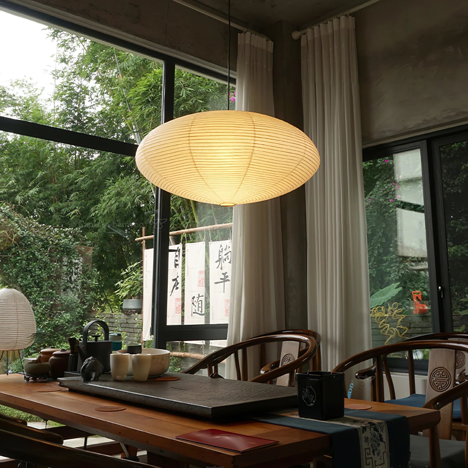 Washi Paper 15A 21A 26A Pendant Light - Yiarolight