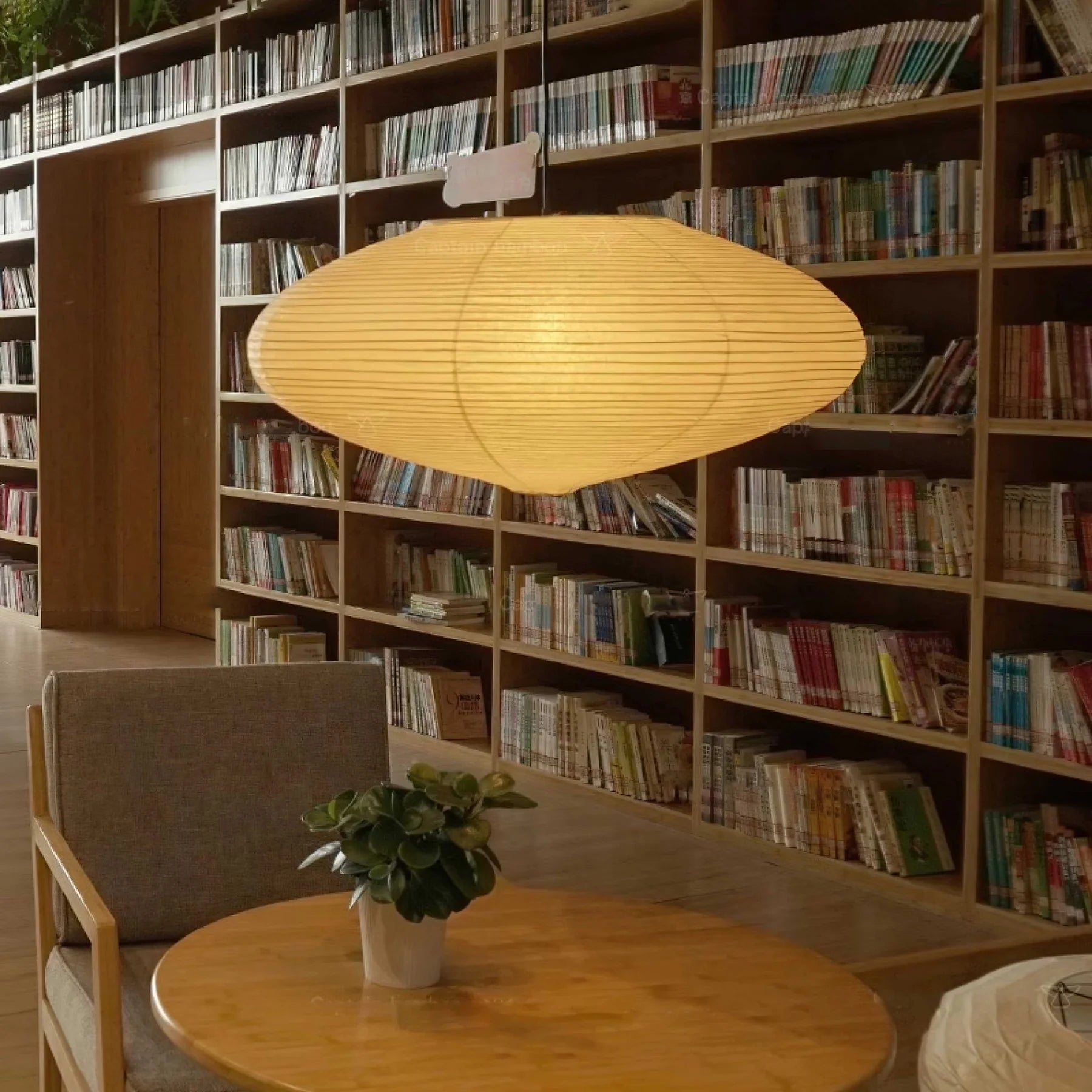 Washi Paper 15A 21A 26A Pendant Light - Yiarolight