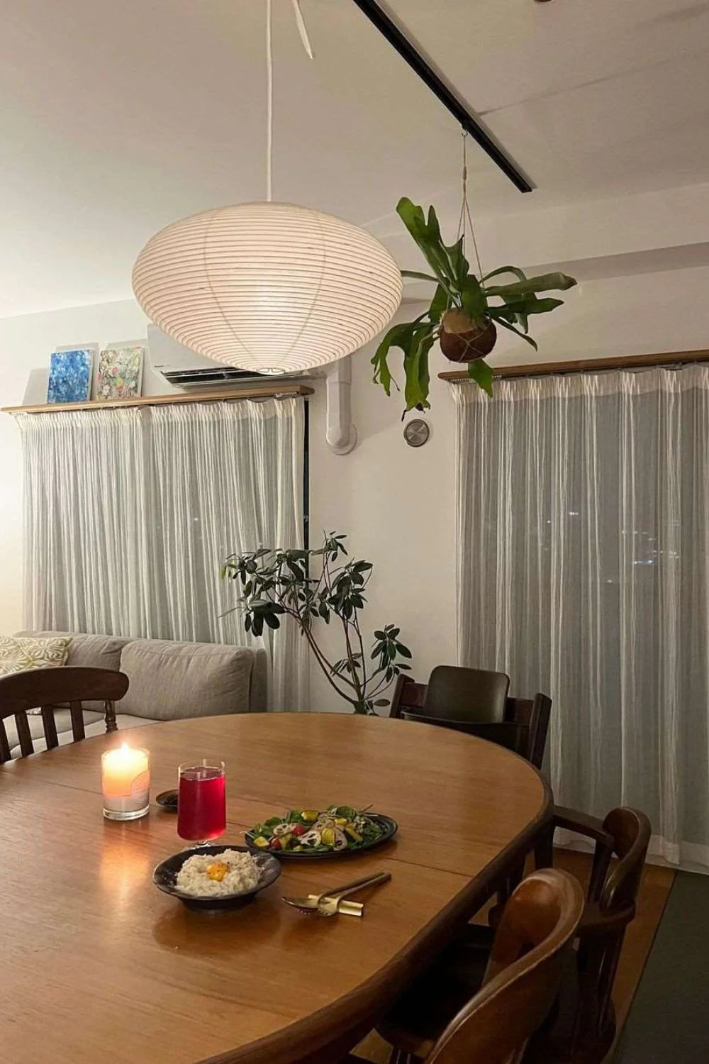Washi Paper 15A 21A 26A Pendant Light - Yiarolight