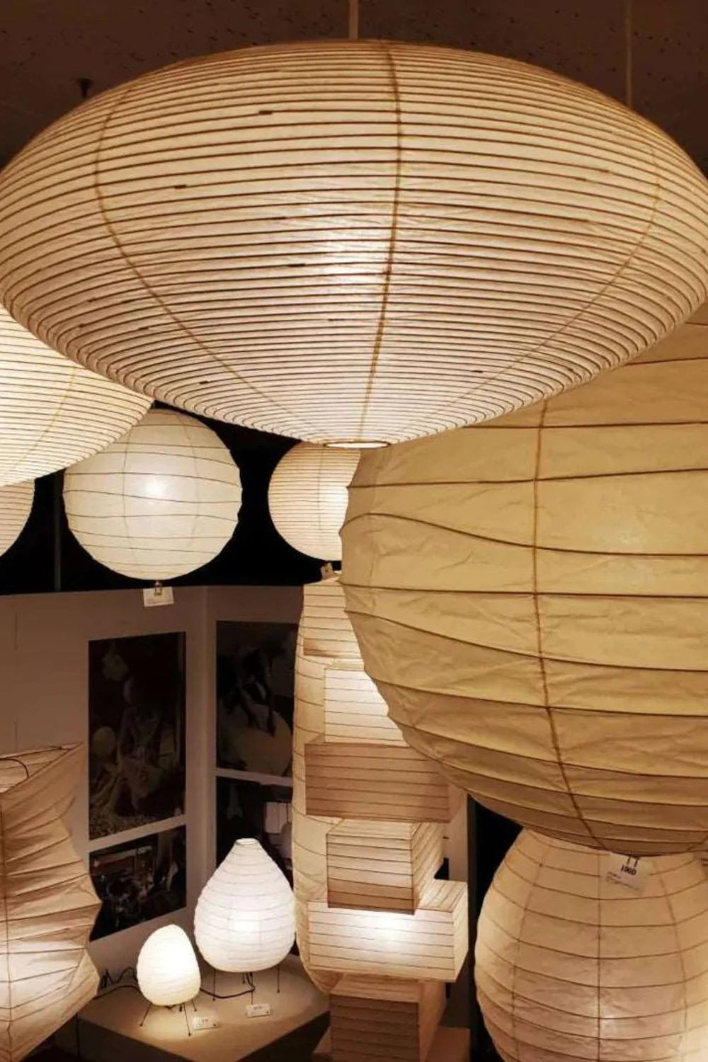 Washi Paper 15A 21A 26A Pendant Light - Yiarolight