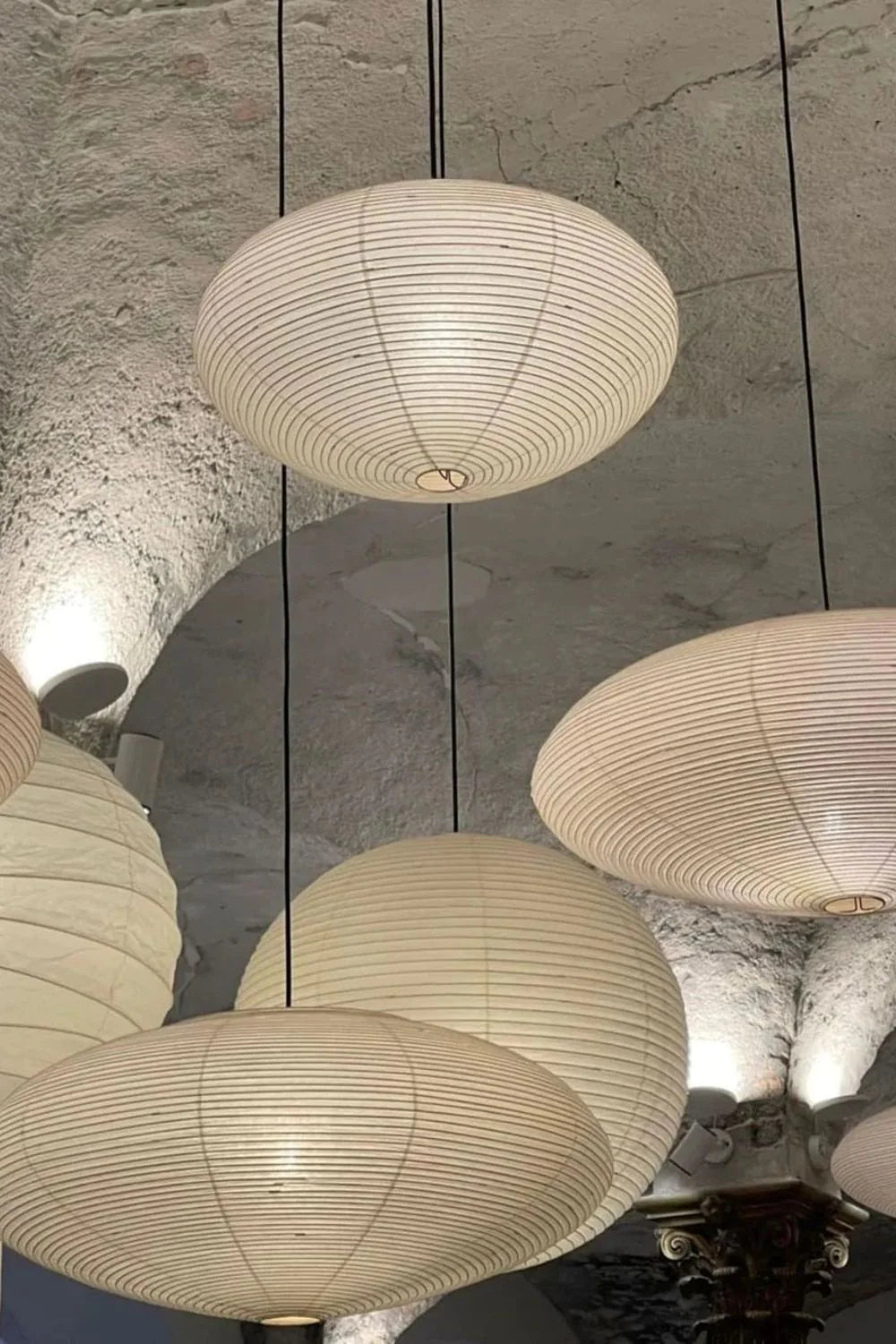 Washi Paper 15A 21A 26A Pendant Light - Yiarolight