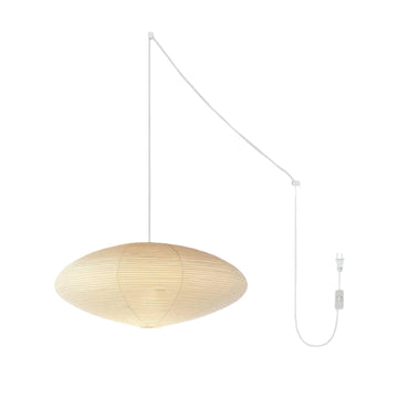 Washi Paper 15A Pendant Swag Light - Yiarolight