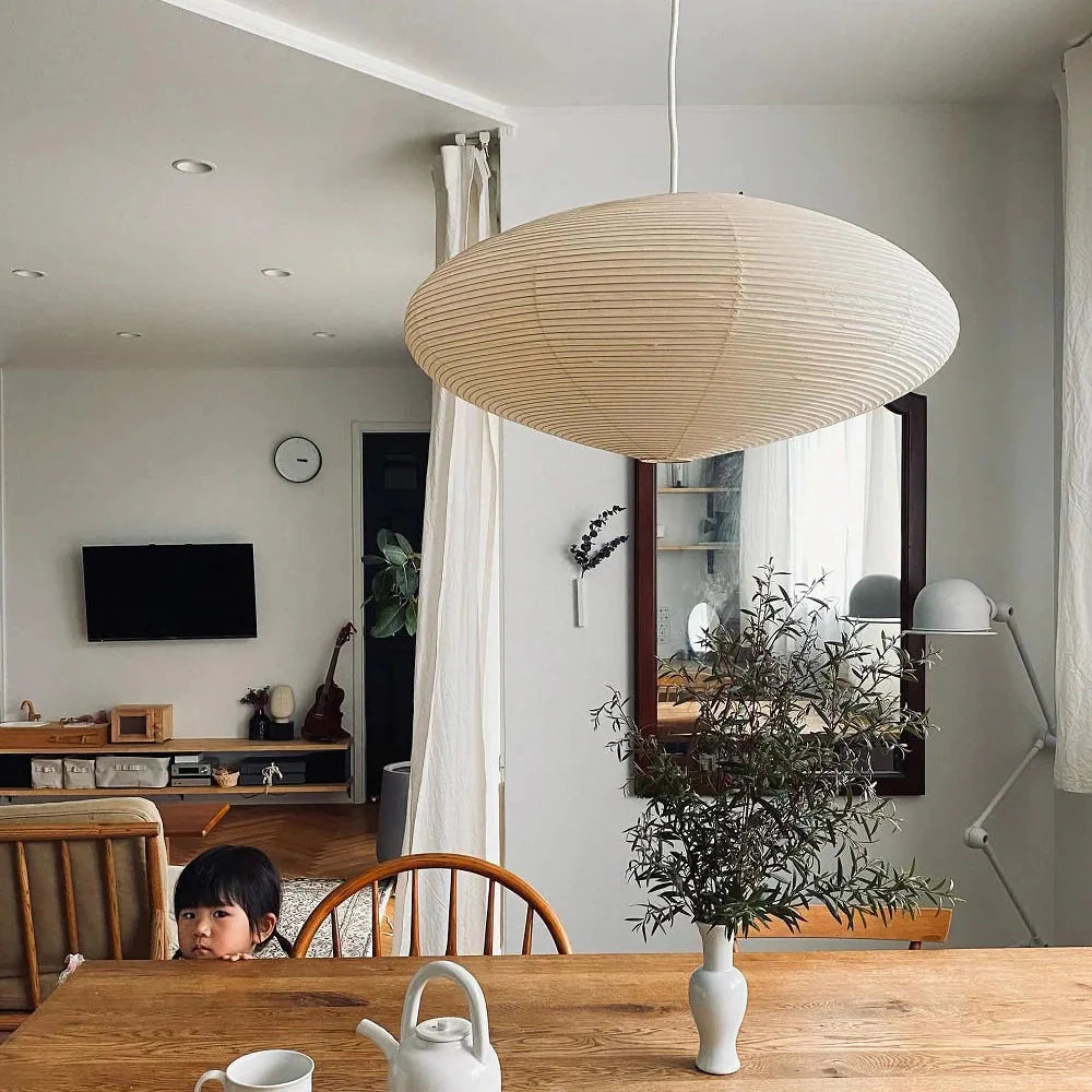 Washi Paper 15A 21A 26A Pendant Light - Yiarolight