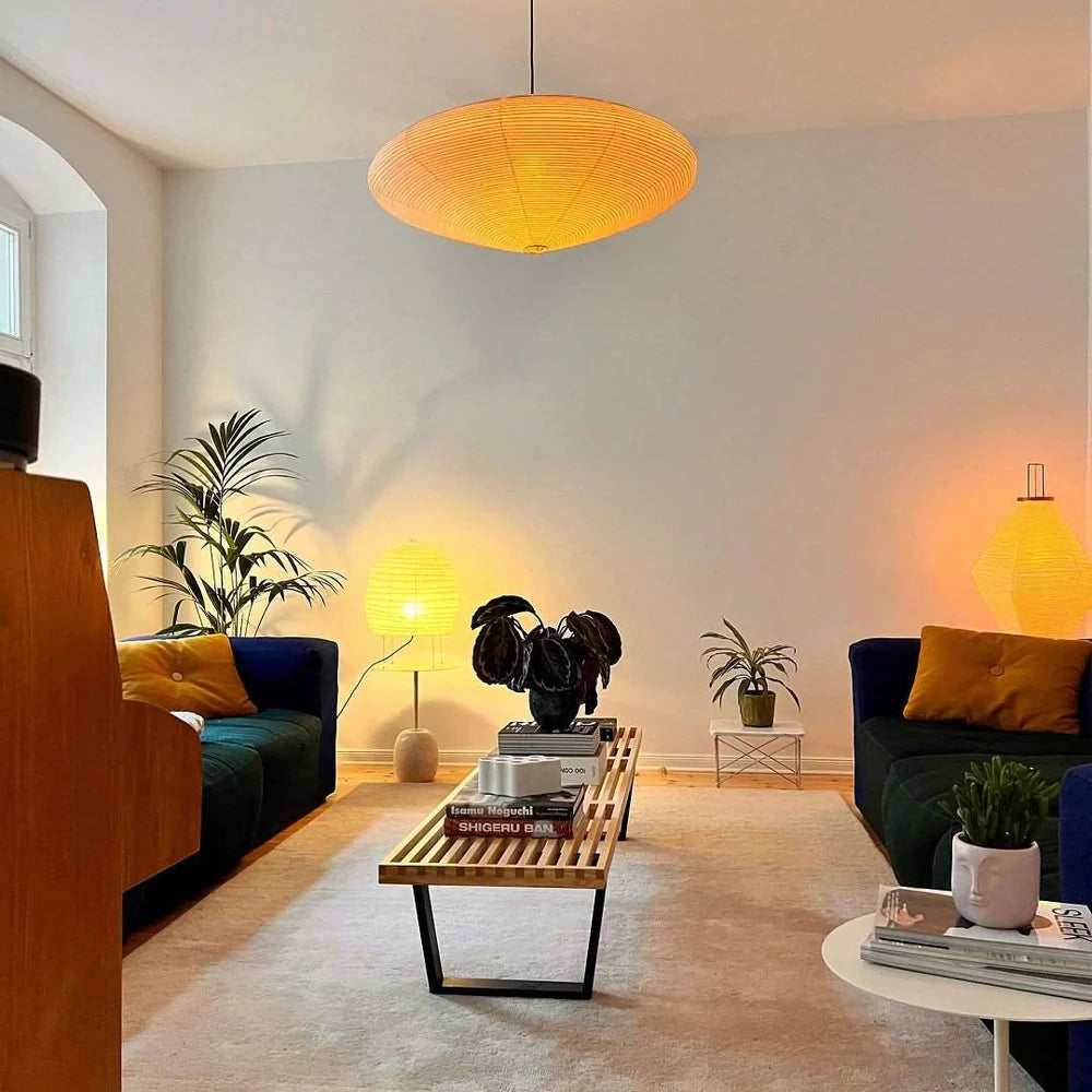 Washi Paper 15A 21A 26A Pendant Light - Yiarolight