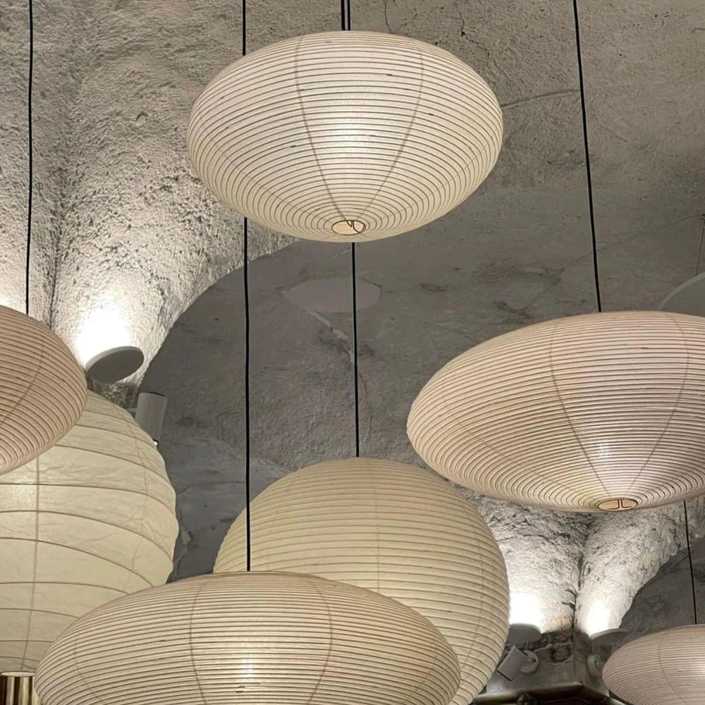 Washi Paper 15A 21A 26A Pendant Light - Yiarolight