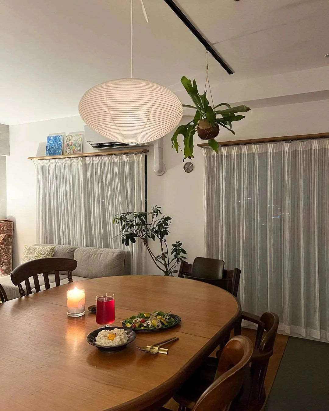 Washi Paper 15A 21A 26A Pendant Light - Yiarolight