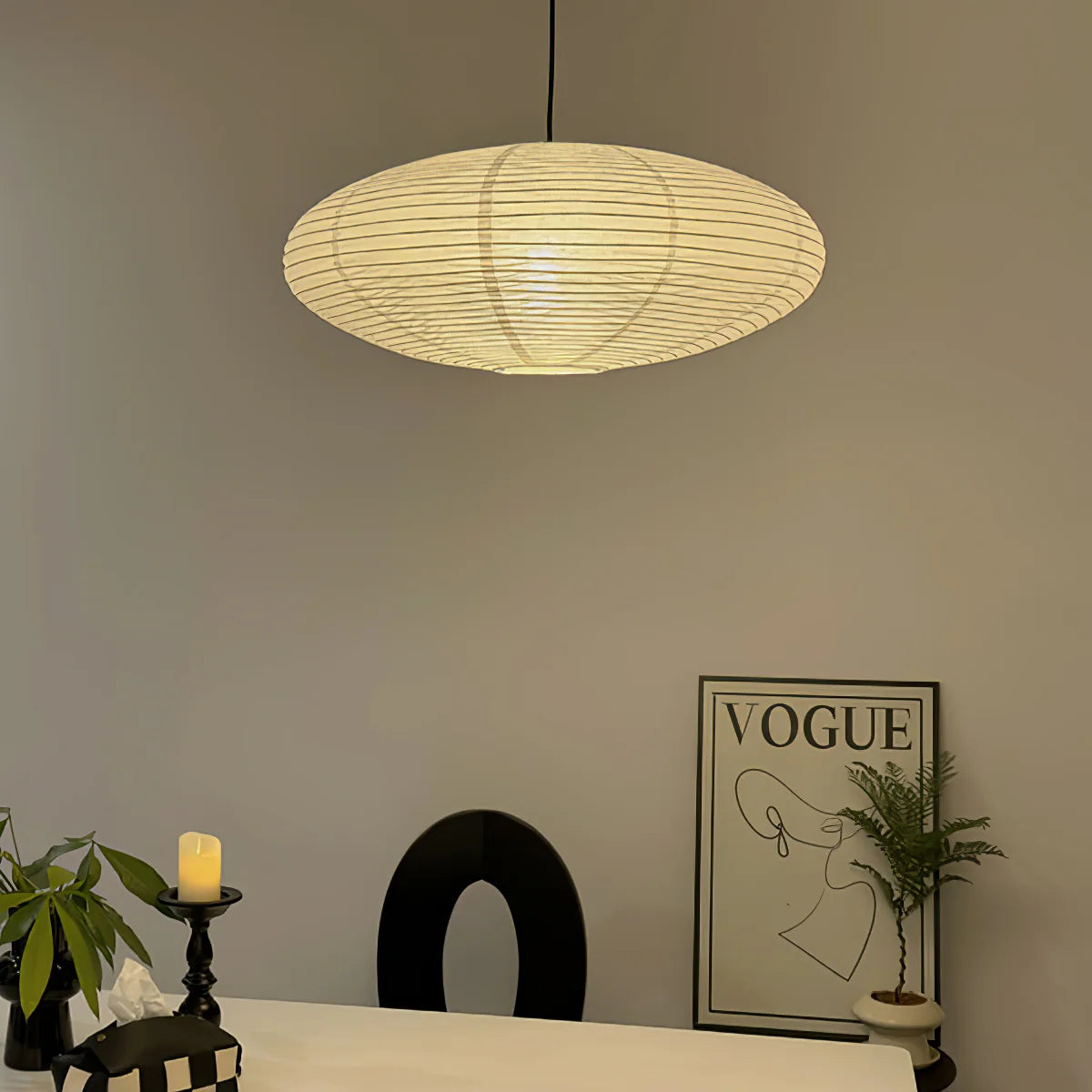 Washi Paper 15A 21A 26A Pendant Light - Yiarolight