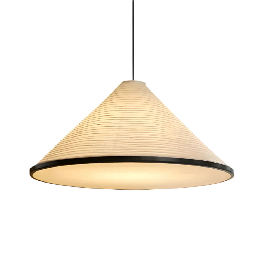 Washi Paper Cone Pendant Lamp - Yiarolight