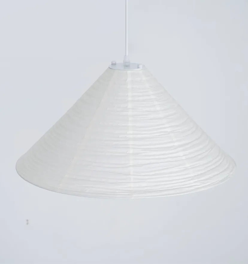 Washi Paper Cone Pendant Lamp - Yiarolight