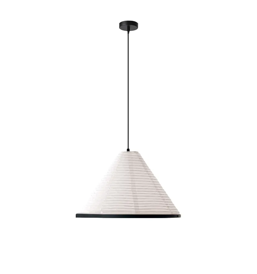 Washi Paper Cone Pendant Lamp - Yiarolight
