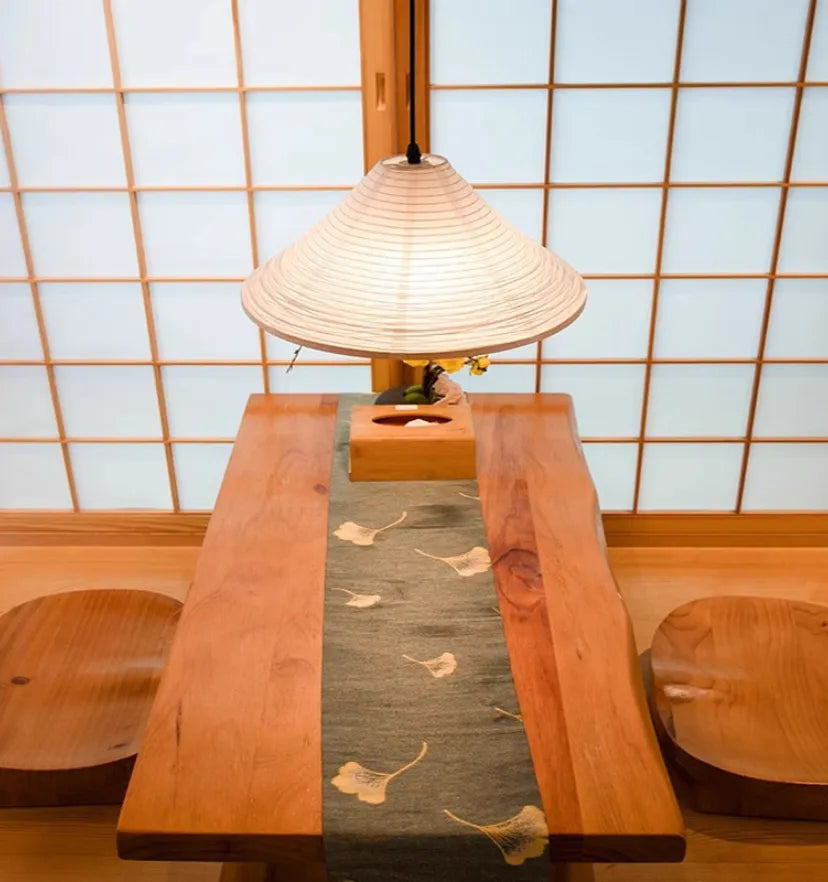 Washi Paper Cone Pendant Lamp - Yiarolight