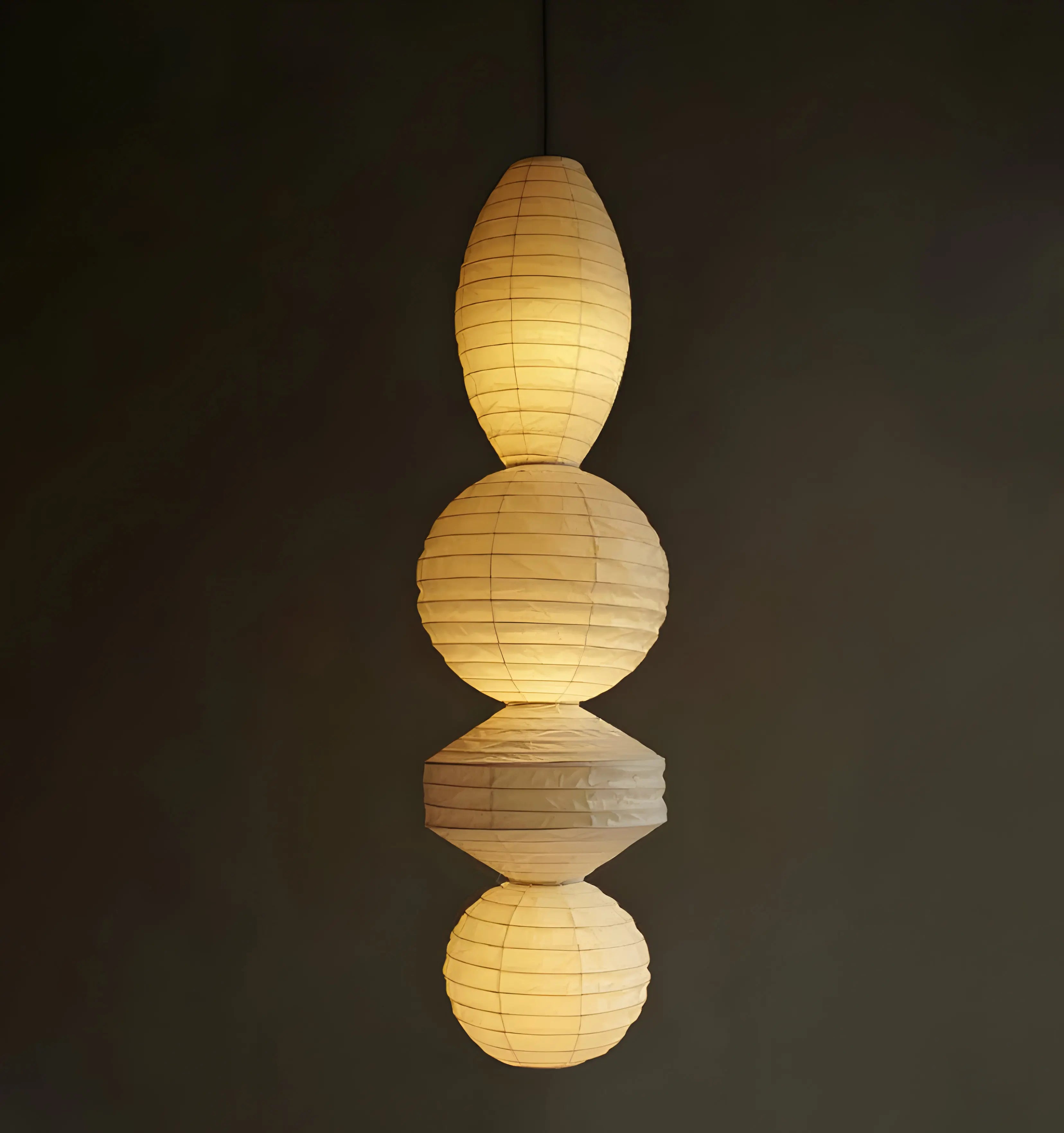 Washi Paper Tayo Pendant Lamp - Yiarolight