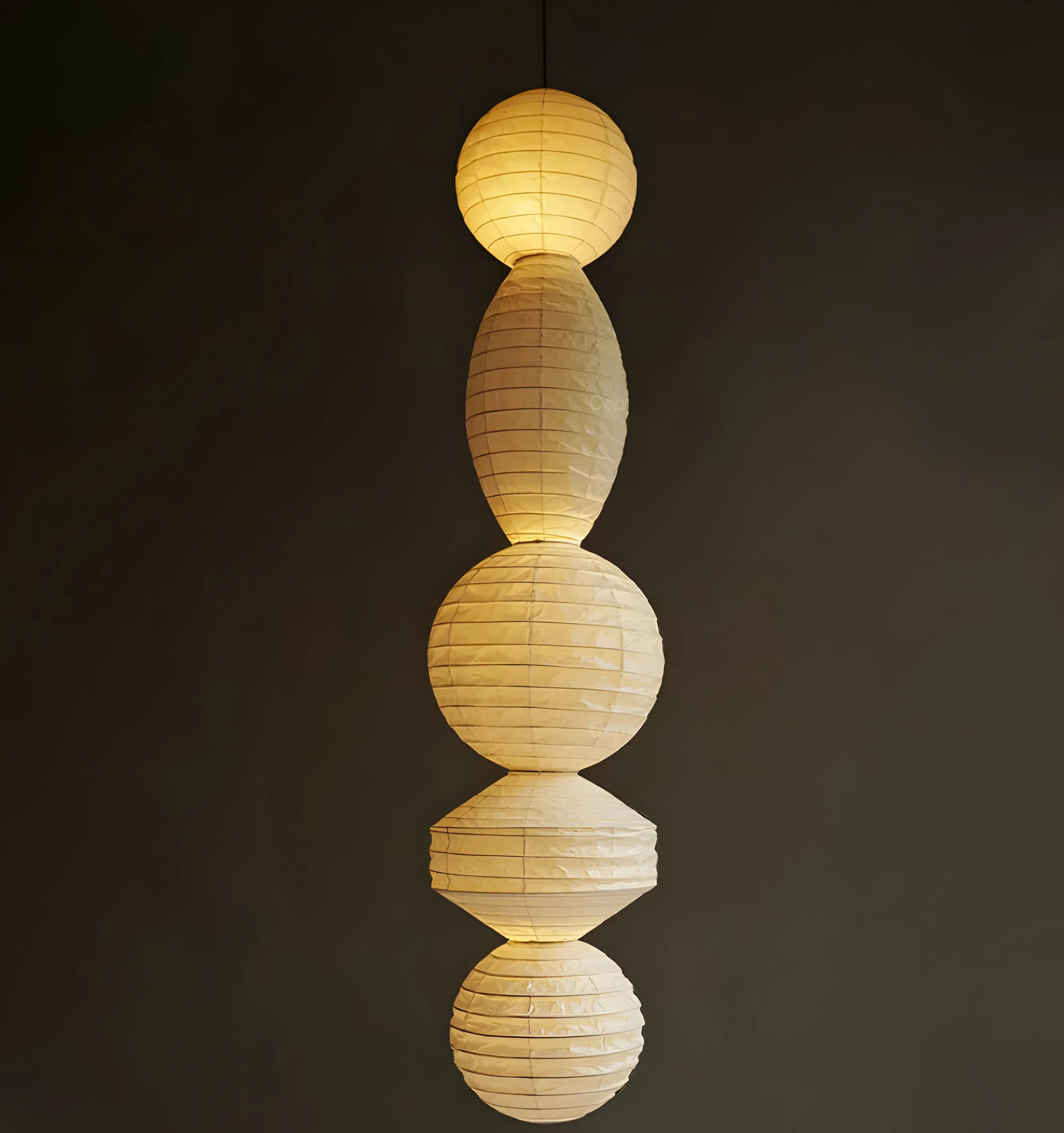 Washi Paper Tayo Pendant Lamp - Yiarolight
