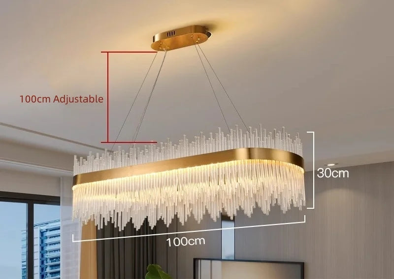 Wilmer Crown Crystal Chandelier - Auraolight