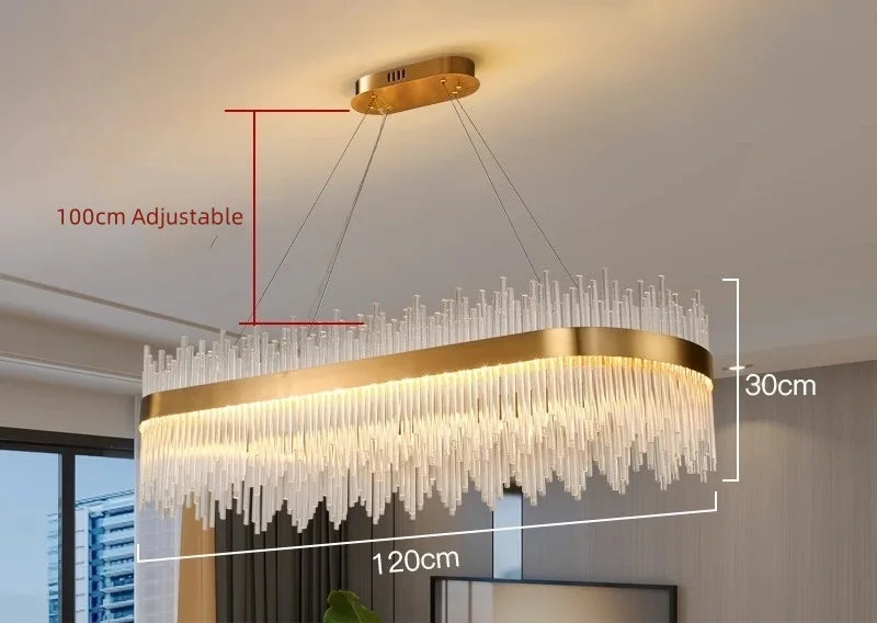 Wilmer Crown Crystal Chandelier - Auraolight