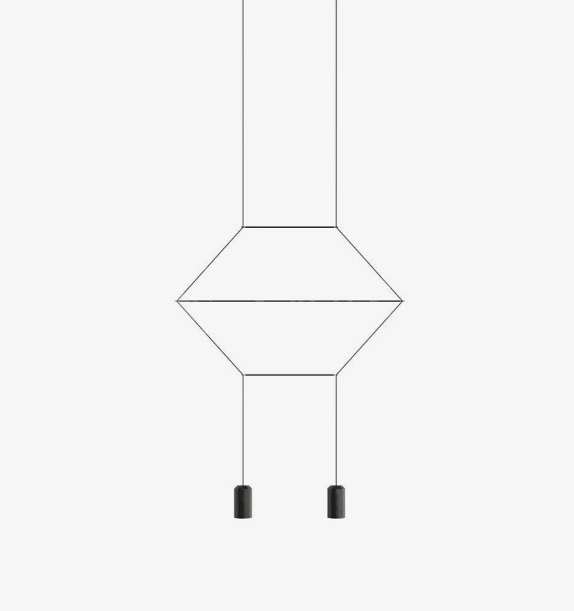 Line 2D Pendant Light - Yiarolight
