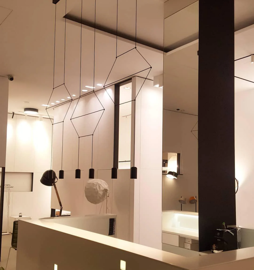 Line 2D Pendant Light - Yiarolight