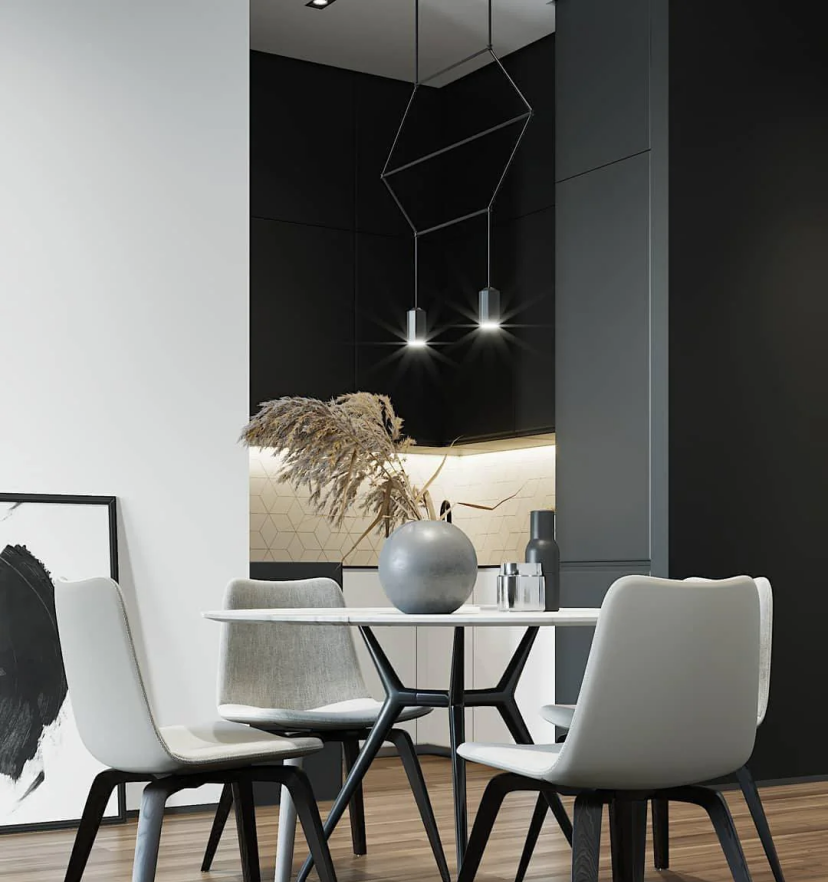 Line 2D Pendant Light - Yiarolight