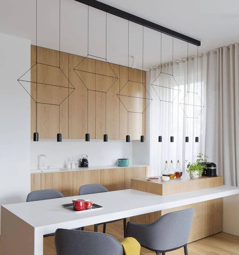 Line 2D Pendant Light - Yiarolight