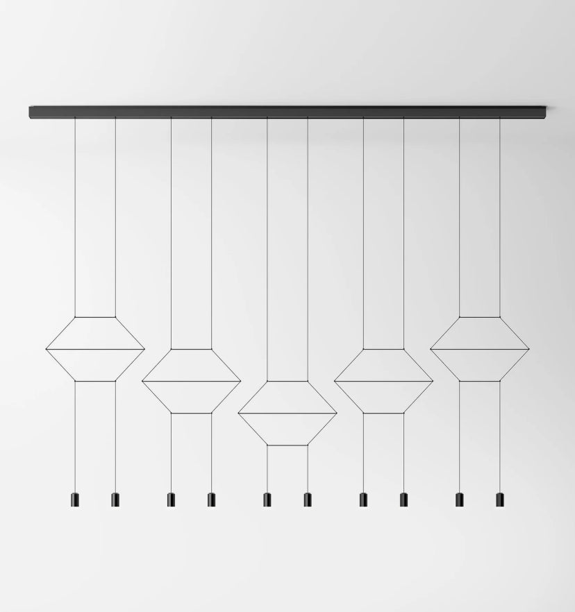 Line 2D Pendant Light - Yiarolight