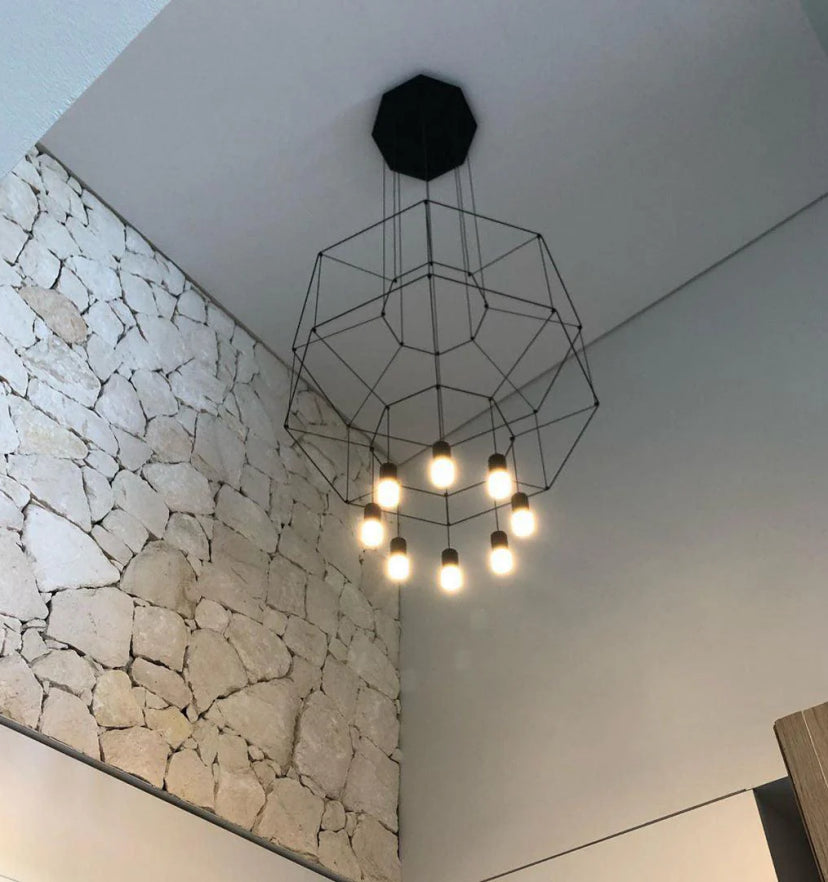 Lines 3D Pendant Lamp - Yiarolight