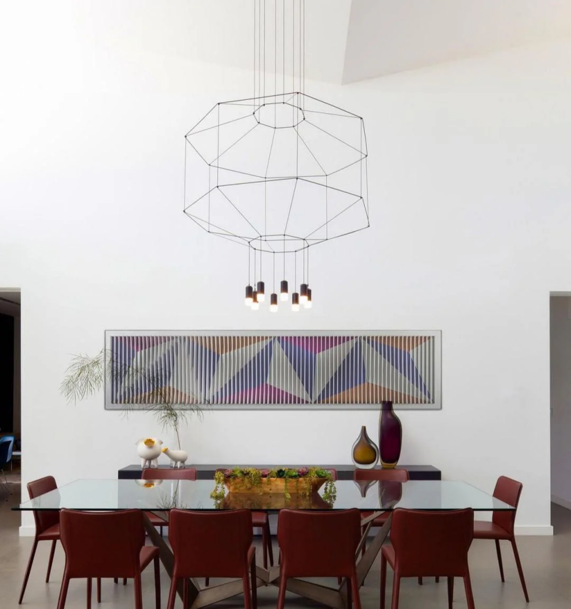 Lines 3D Pendant Lamp - Yiarolight