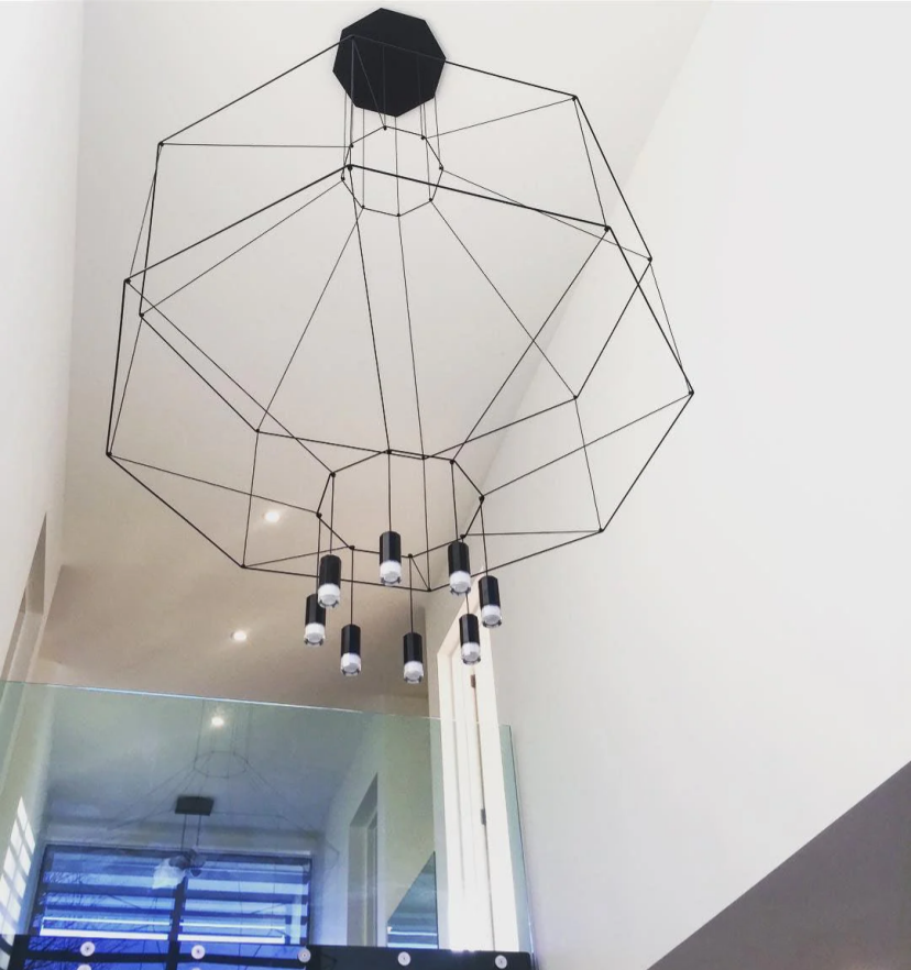 Lines 3D Pendant Lamp - Yiarolight