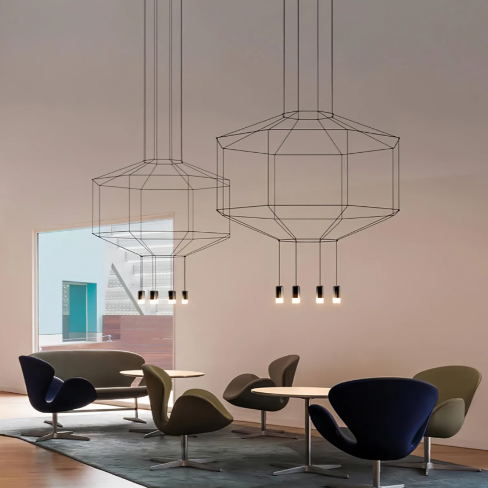 Lines 3D Pendant Lamp - Yiarolight