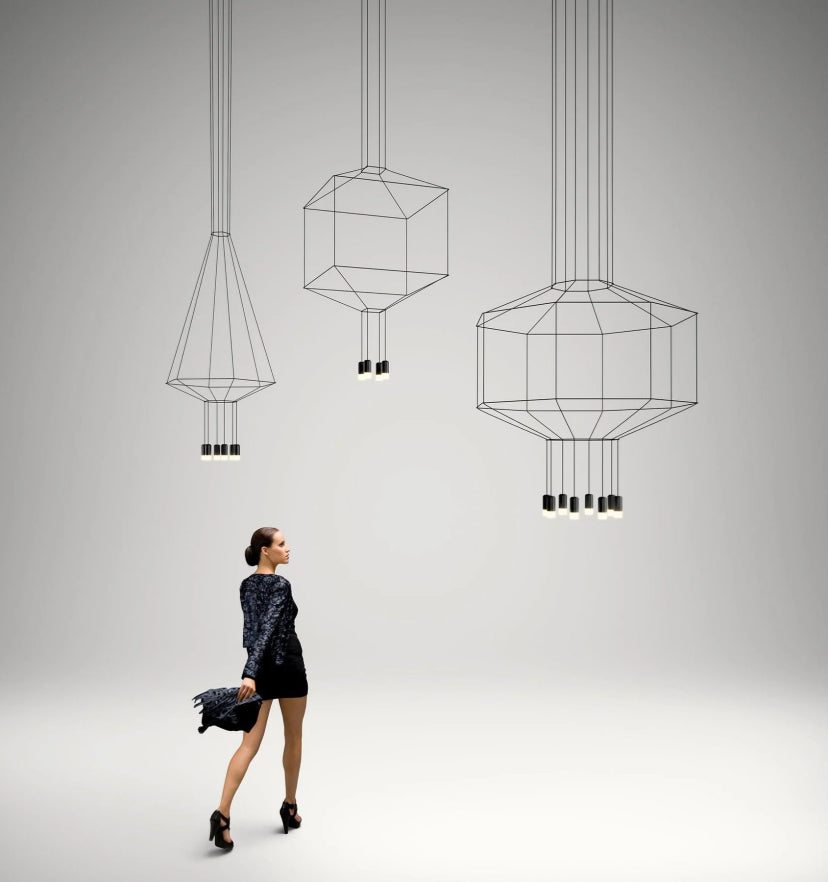 Lines 3D Pendant Lamp - Yiarolight
