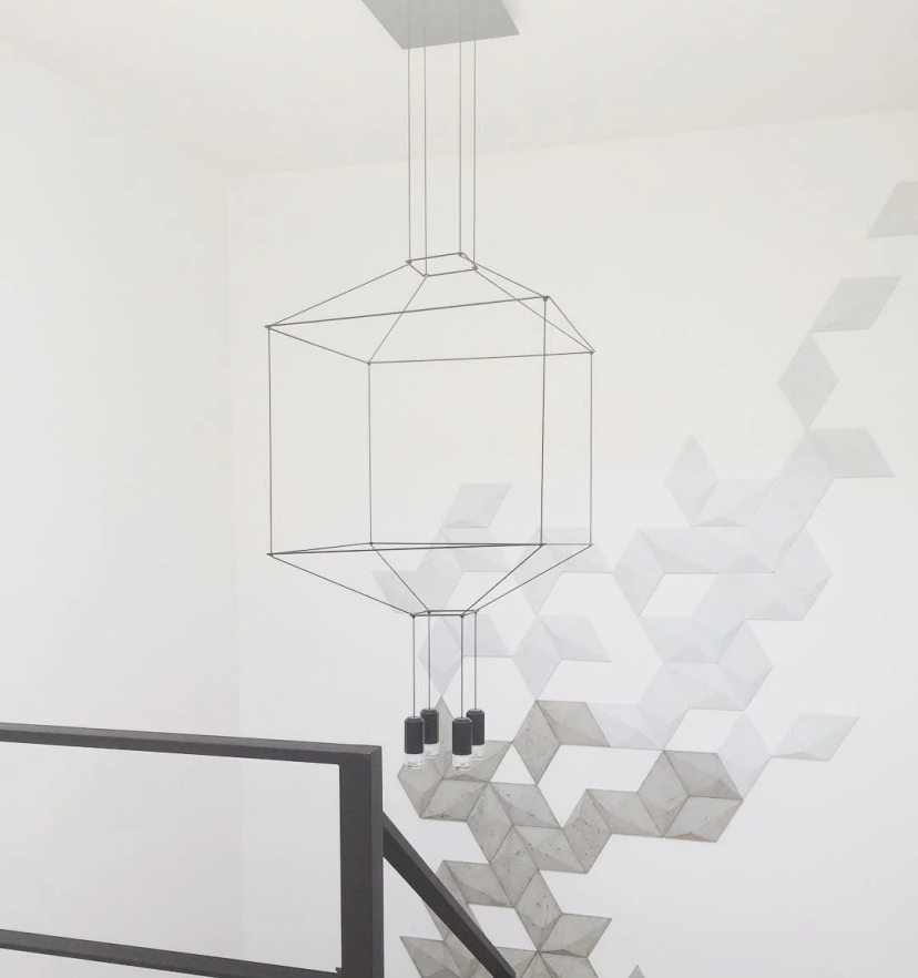 Lines 3D Pendant Lamp - Yiarolight
