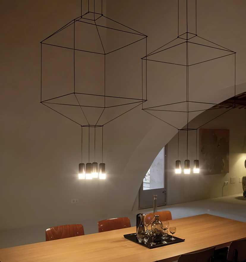 Lines 3D Pendant Lamp - Yiarolight