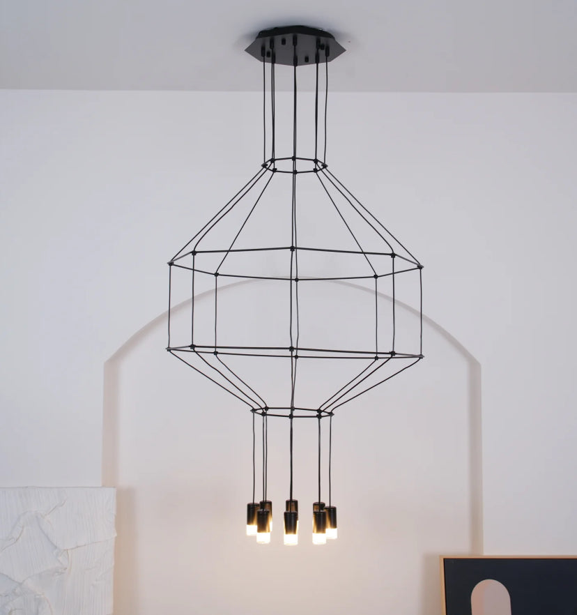 Lines 3D Pendant Lamp - Yiarolight