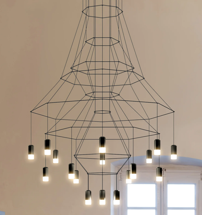 Lines Chandelier - Yiarolight