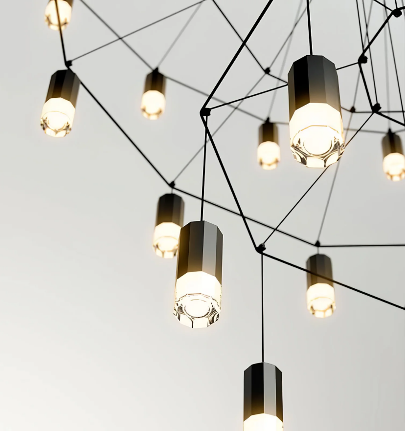 Lines Chandelier - Yiarolight